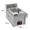 Général 6L Fryer en acier inoxydable 6L